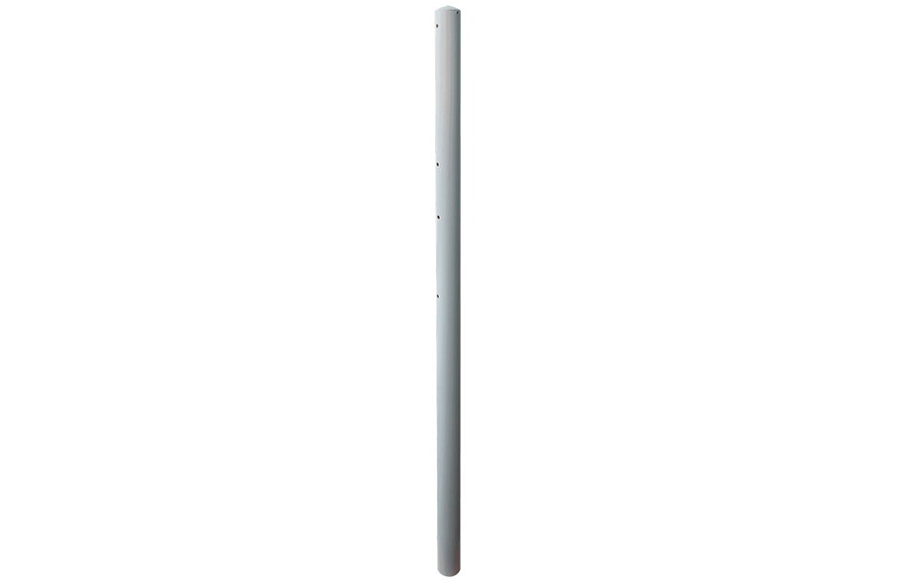 Zaunpfosten, weißer HDPE-Kunststoff