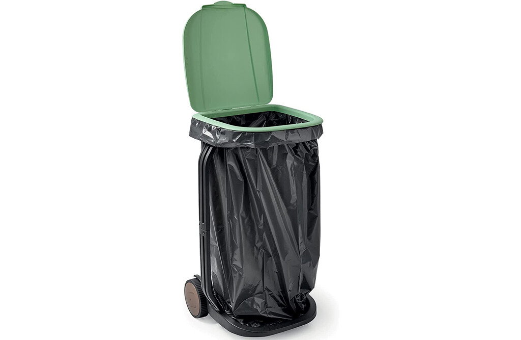 Müllsackständer aus recyceltem Kunststoff