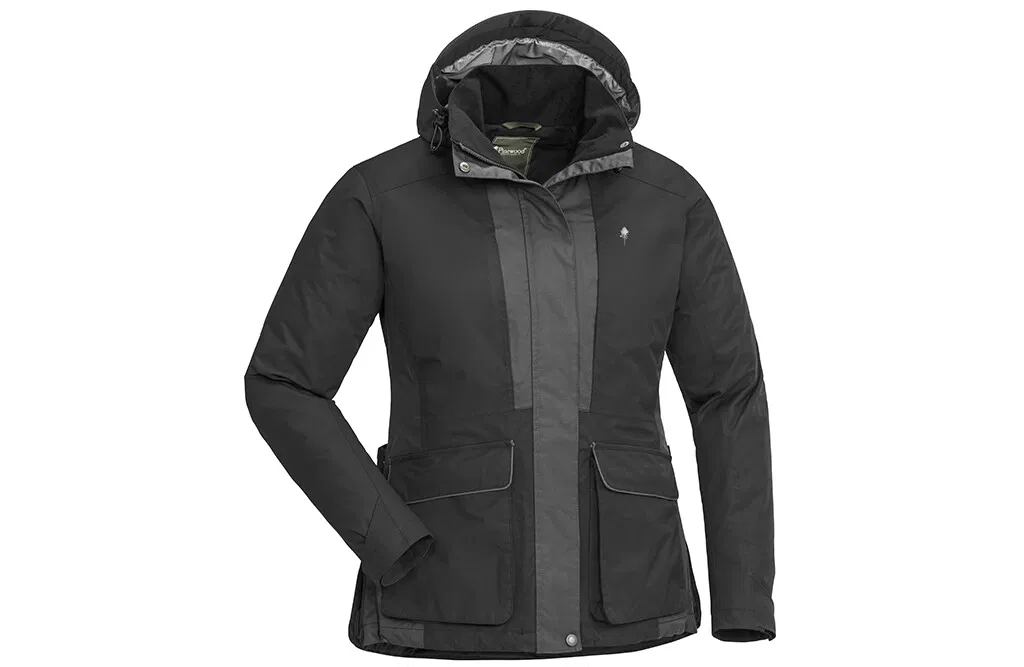 Pinewood Hundesportjacke, Damen, grau und schwarz, Dog Sports 2.0