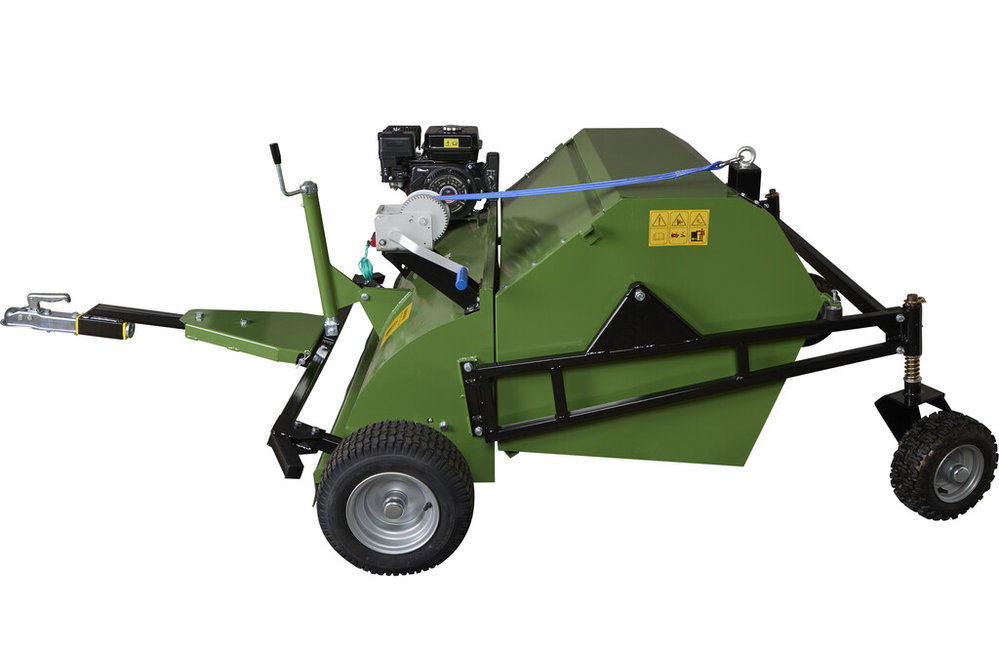 Rasenkehrmaschine & Pferdeäpfelsammler, 120 cm | Agriquad