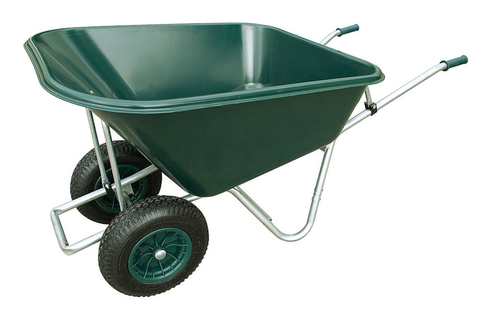 Schubkarre 250 Liter, grün