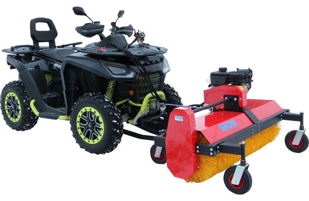 Kehrmaschine Benzin 127cm für Quad & ATV | Iron Baltic