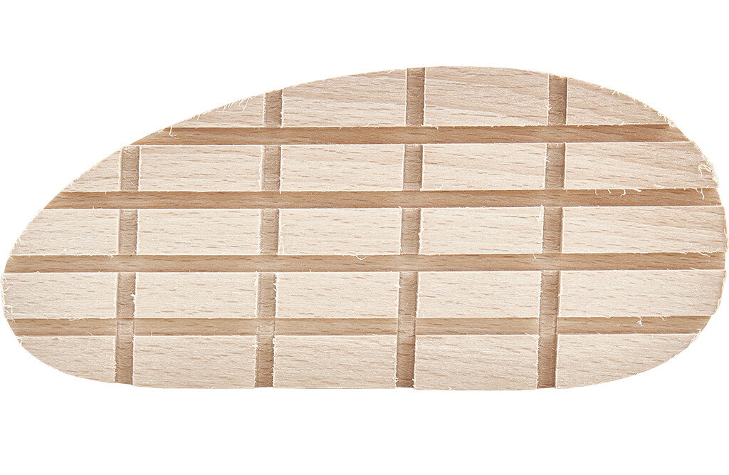 Bovi Buchenholz Hufschuhe 13 cm Länge