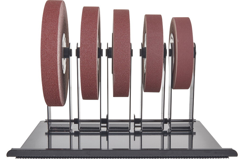 Schleifpapierhalter mit 5x Rollen Schleifpapier