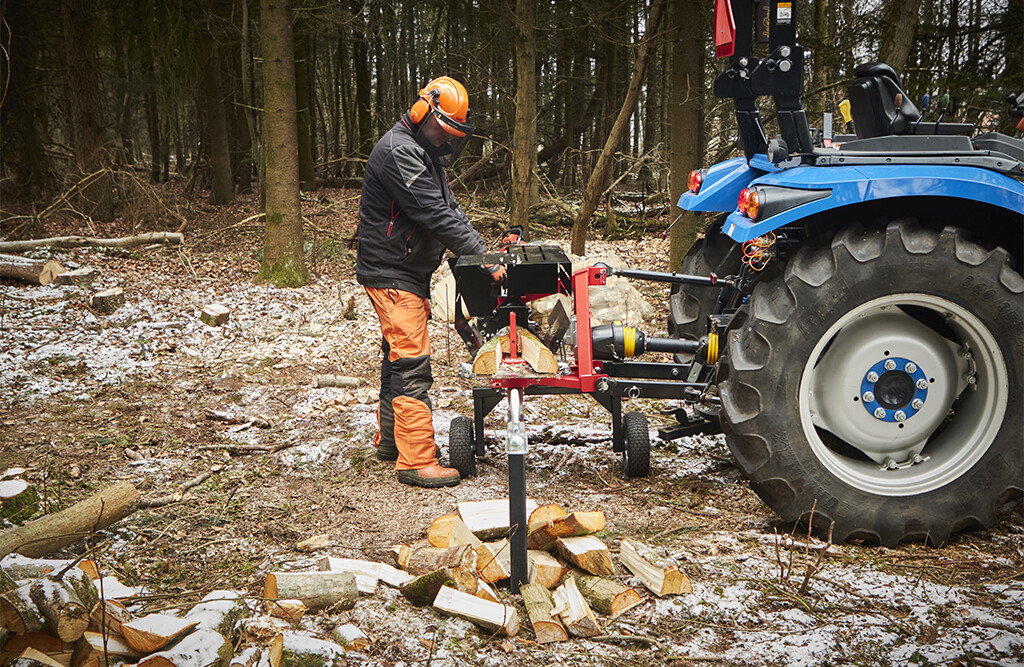 Holzspalter Zapfwellenantrieb 10T stehend liegend | CORE