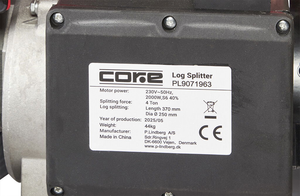 Elektrischer Holzspalter 4 t 230 V, Brennholzspalter