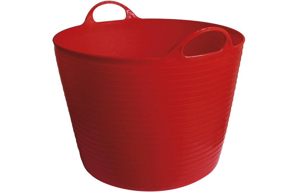 Flexibler Eimer, rot
