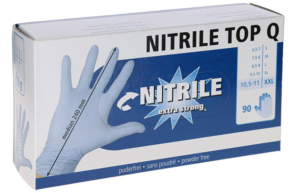 Melkhandschuhe, Nitril - XL