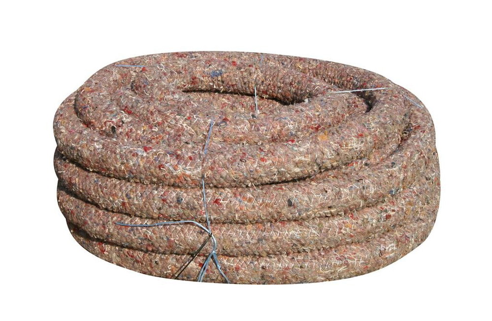 50m Drainageschlauch mit Teppichfilter, Maße wählbar