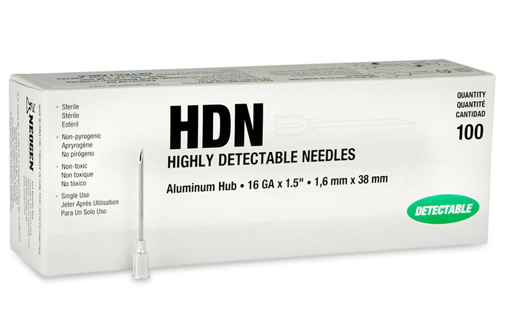 100x Neogen Kanülen 1,6 x 38 mm, steril