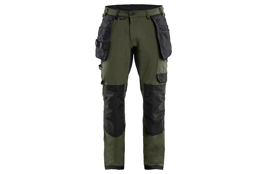 Blåkläder Handwerkerhose, olivgrün-schwarz