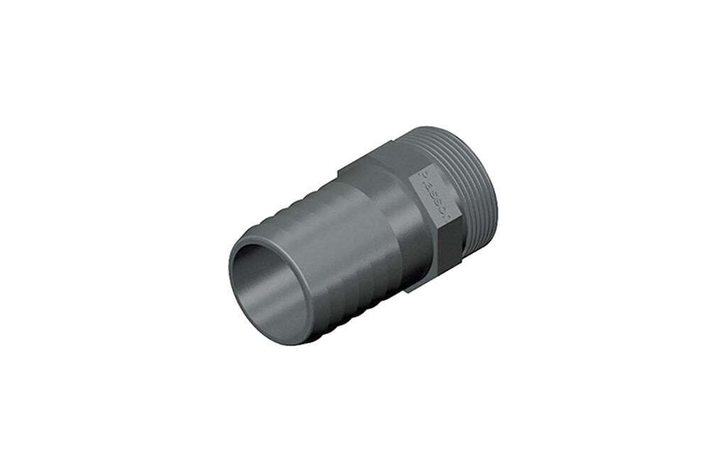 Schlauchnippel, 1 1/4" x 40 mm