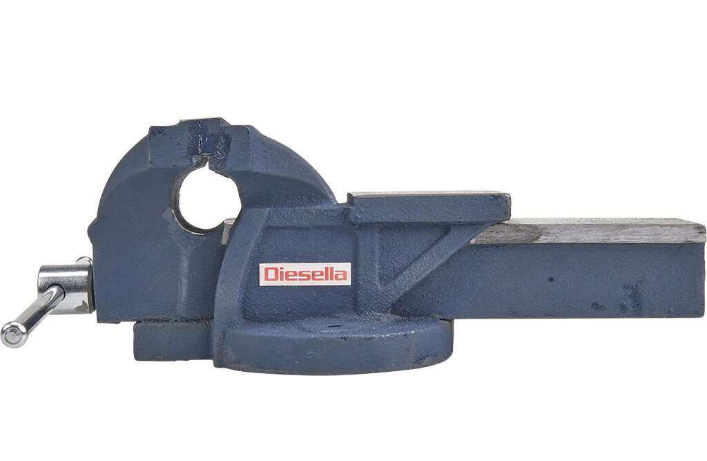 Diesella Schraubstock, 125 mm Backenbreite