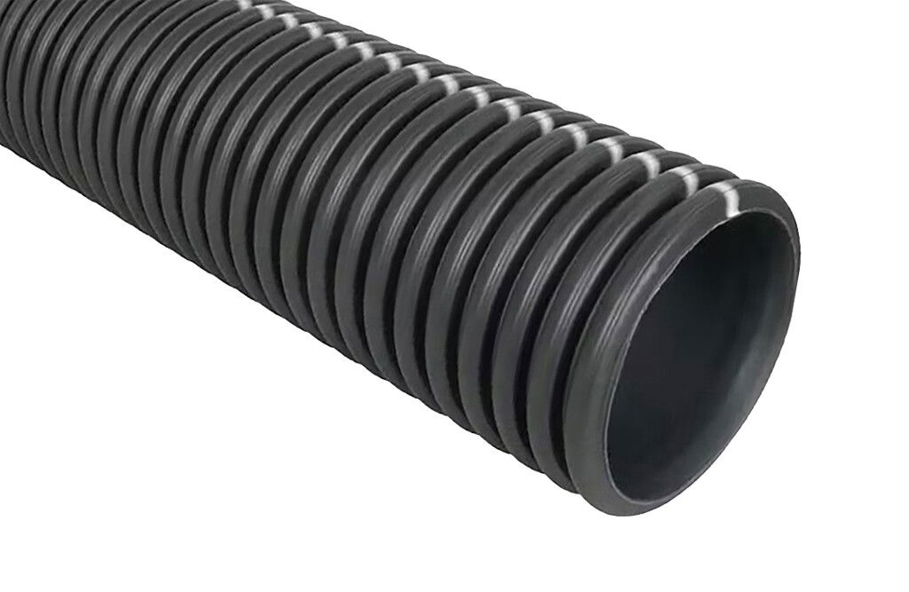 Wellrohr DN250 SN4, voll geschlitzt - volle Palette