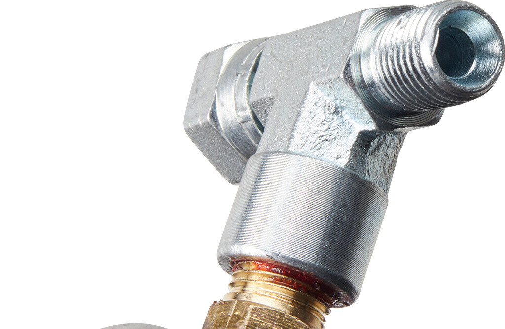 Manometer mit T-Stück