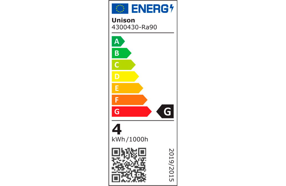 Unison Uni-White LED-Lampe E27, 4 W, 300 lm