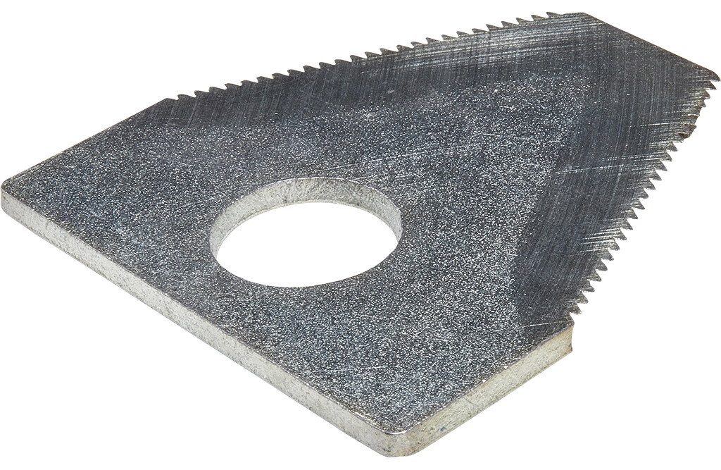 Messerklinge, dreieckig