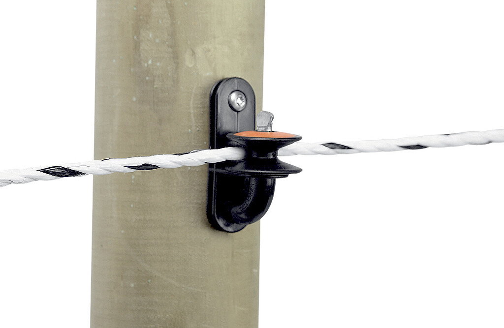 Eckisolator mit Rolle, 5 Stück