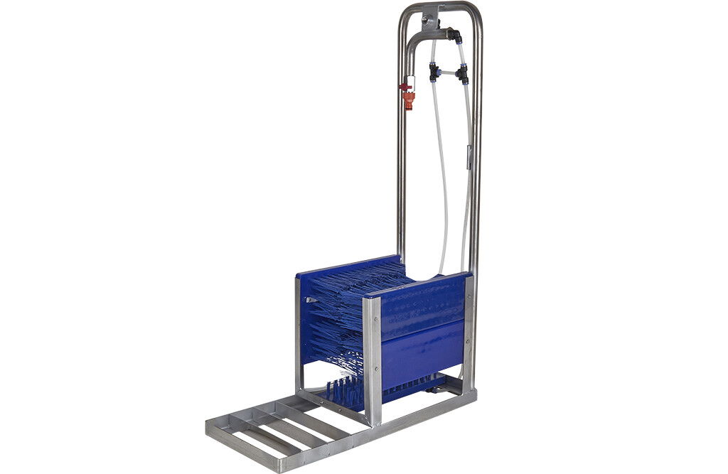 Stiefelreiniger, Stiefelputzmaschine Edelstahl