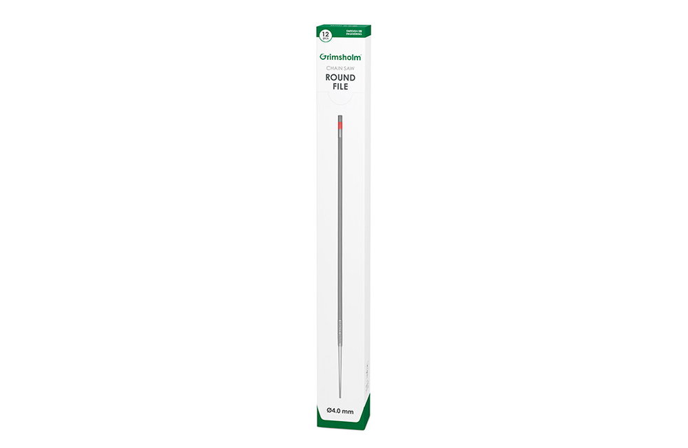 Grimsholm Premium Cut Rundfeile 4,0 mm - 12 Stück
