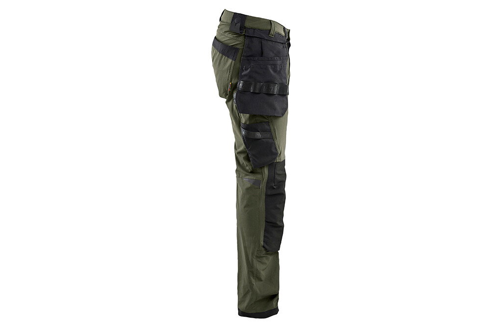 Blåkläder Handwerkerhose, olivgrün-schwarz - 4XL