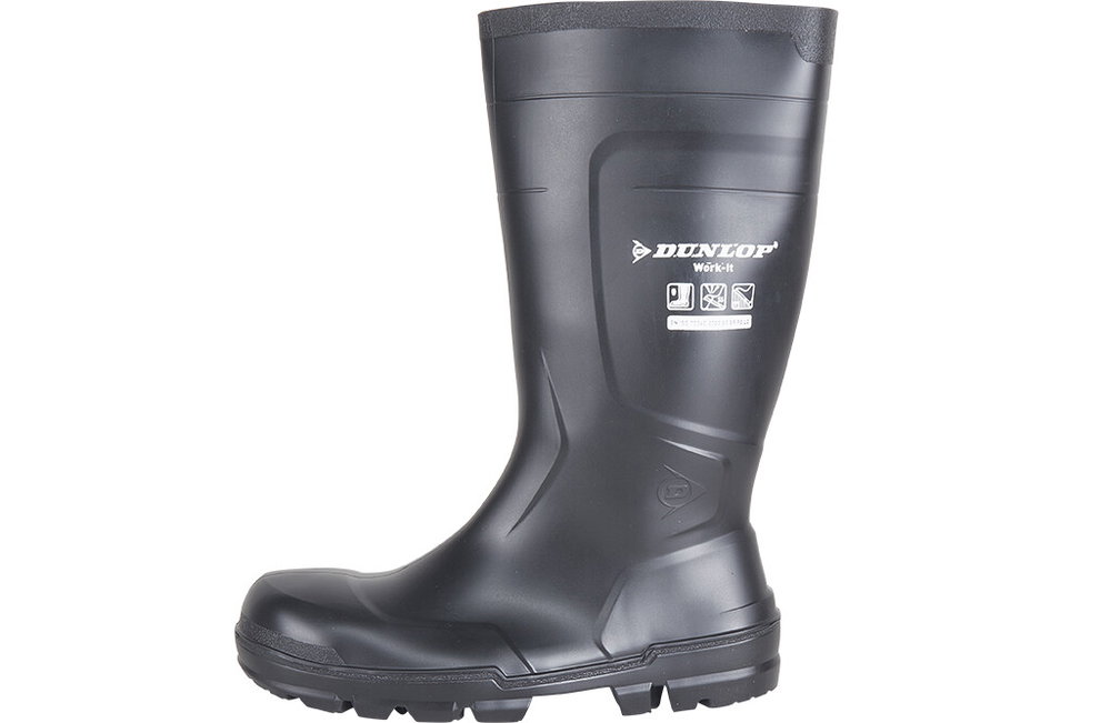 Dunlop PVC Sicherheitsgummistiefel, Work-It, 43