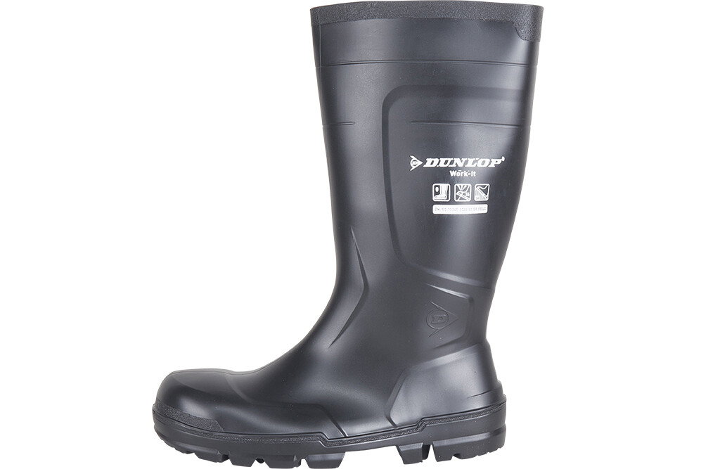 Dunlop PVC Sicherheitsgummistiefel, Work-It, 42