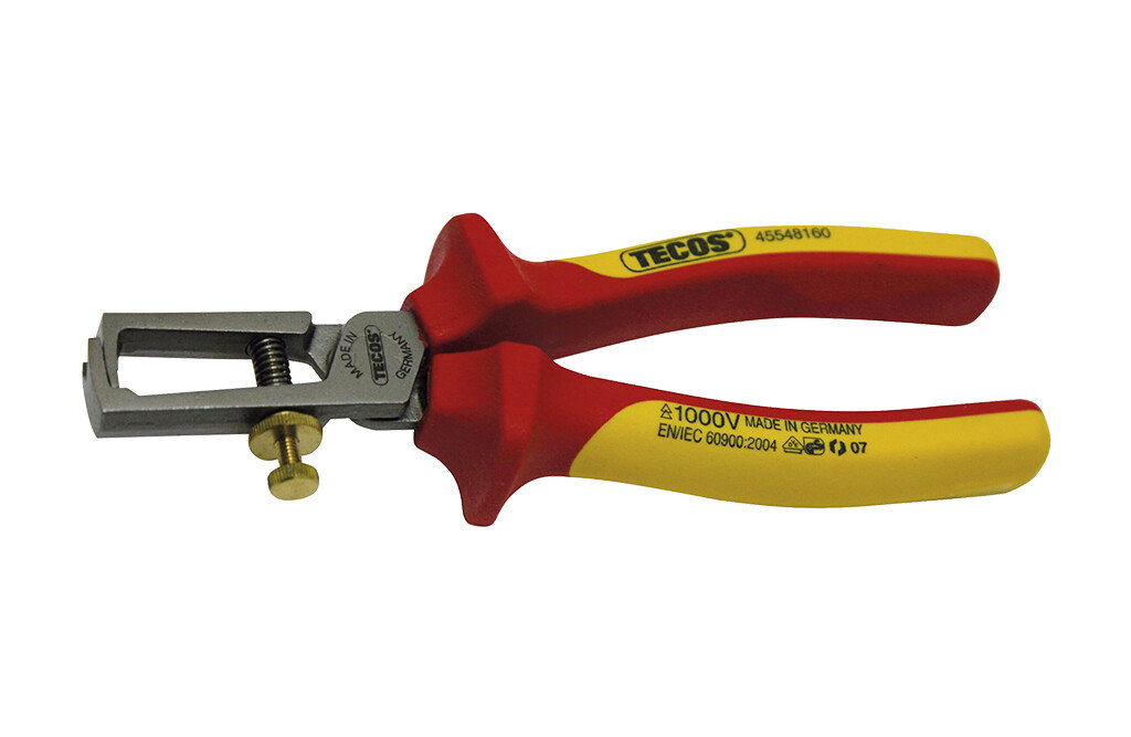 Tecos Abisolierzange, 160 mm - VDE
