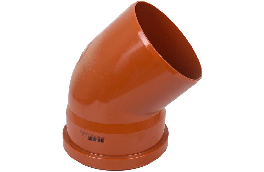 Biegungsrohr, 45 Grad - 160 mm