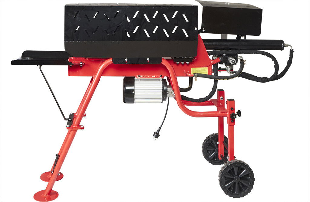 Elektrischer Holzspalter 8 t 230 V, mit Untergestell