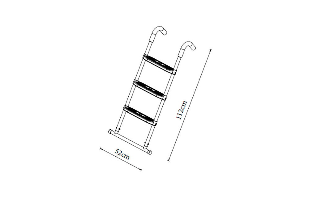 Leiter für Trampolin