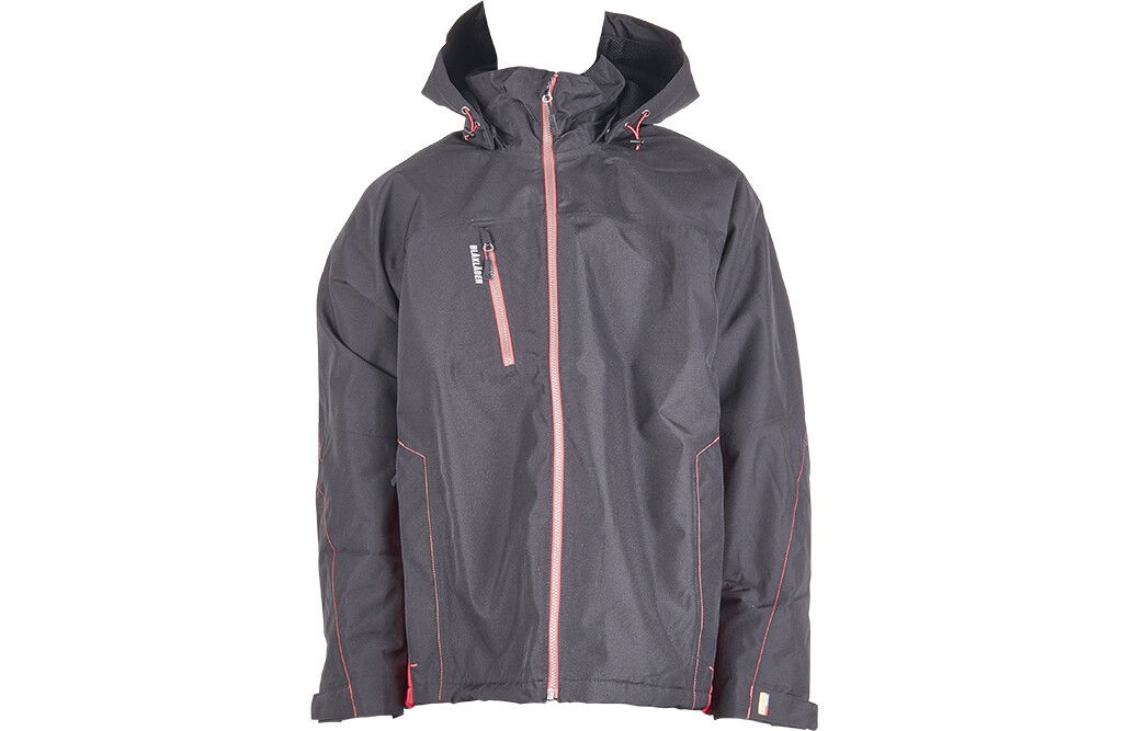 Blåkläder leichte Winterjacke, schwarz-rot, Größe XS