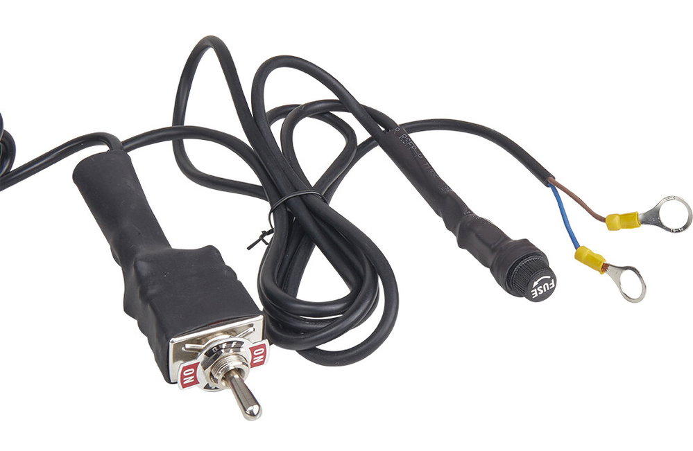 Trolla System Hofrechen 120 cm mit 12V-Elektrohub für Rasentraktor & Quad