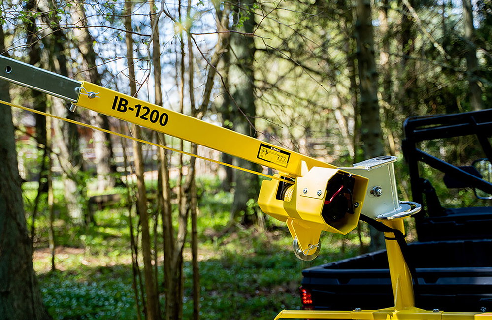 Elektrische Winde 12V für ATV & Quad, mit Fernbedienung