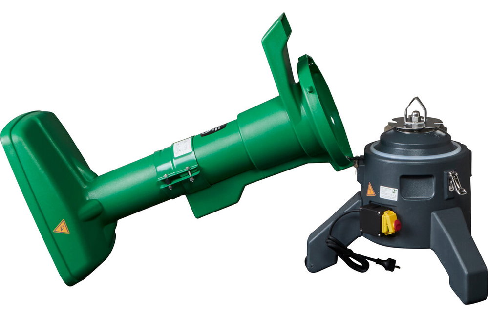 Hausmosterei-Set: elektrische Obstmühle + hydraulische Obstpresse 40 Liter