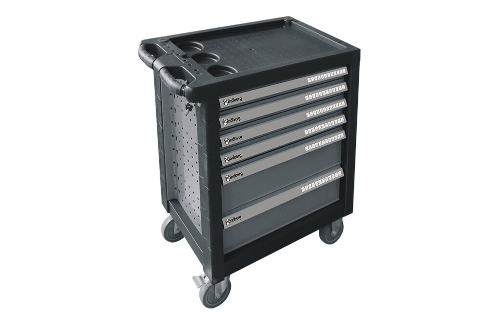 Premium XXL Werkzeugwagen m/6 Schubladen