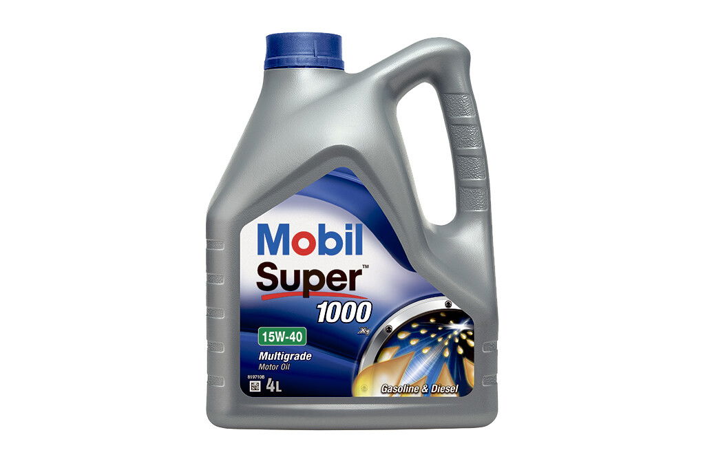Mobil Super Motoröl 1000 X1 15W-40, 4 Liter