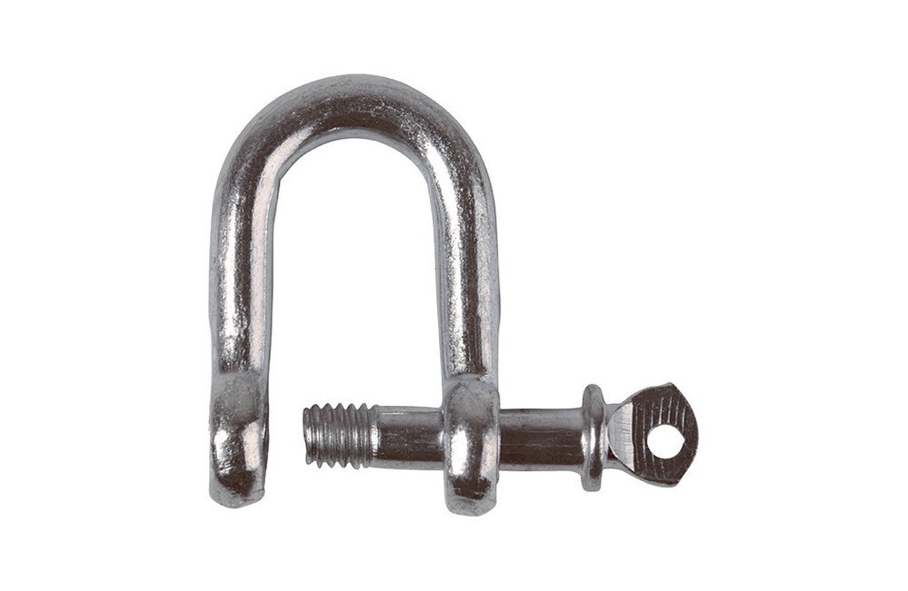 Schäkel, verz., 6 mm