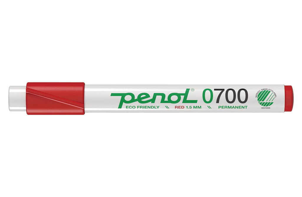 Penol-Marker, rot – 10 Stück
