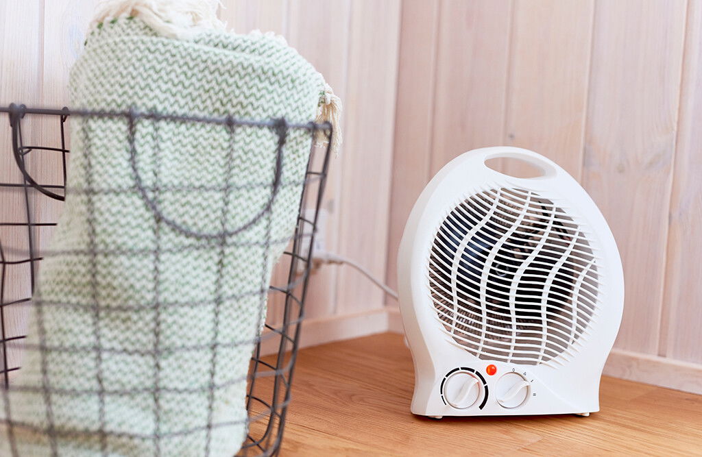 Heizlüfter 1 / 2 kW, 230V