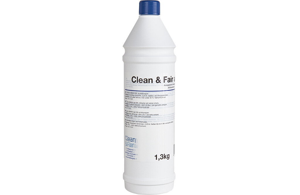 Clean&Fair Abflussreiniger, 1 Liter