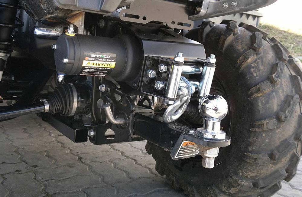 Elektrische Windenhalterung für CanAm ATV Outlander/Renegade