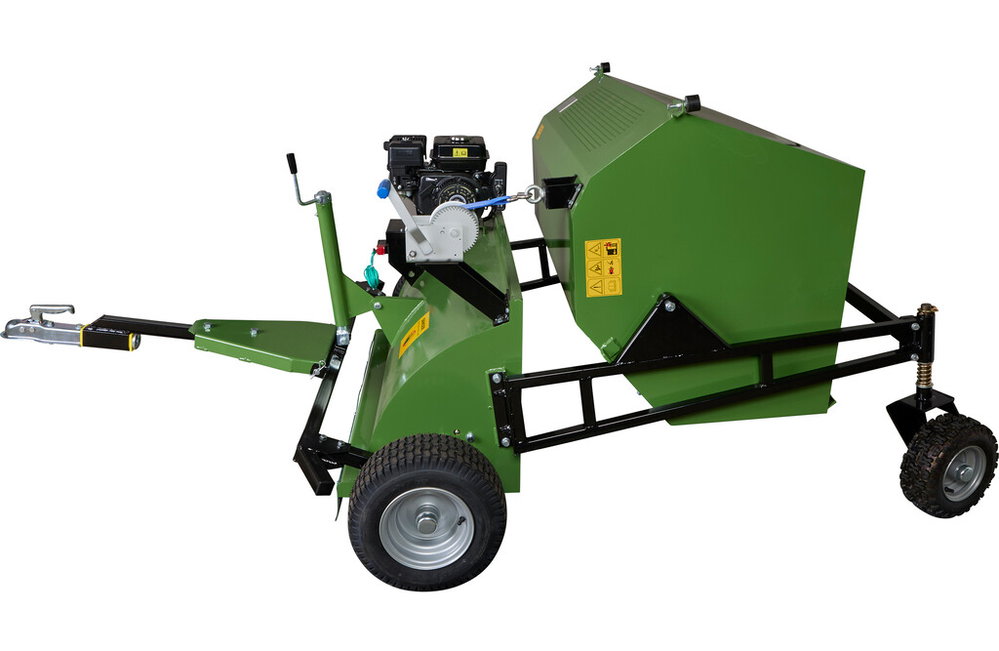Rasenkehrmaschine & Pferdeäpfelsammler, 120 cm | Agriquad