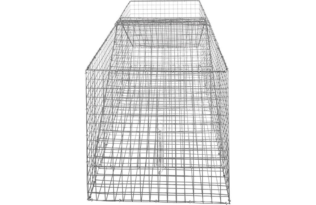 Vogel Lebendfalle aus verzinktem Draht, 97x40x40cm