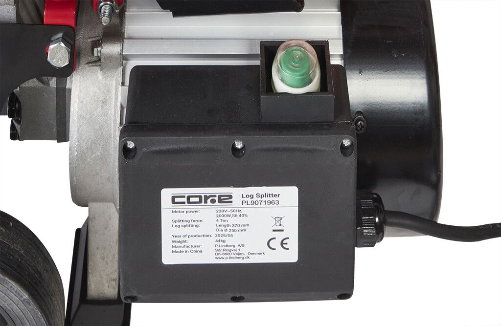 Elektrischer Holzspalter 4 t 230 V, Brennholzspalter