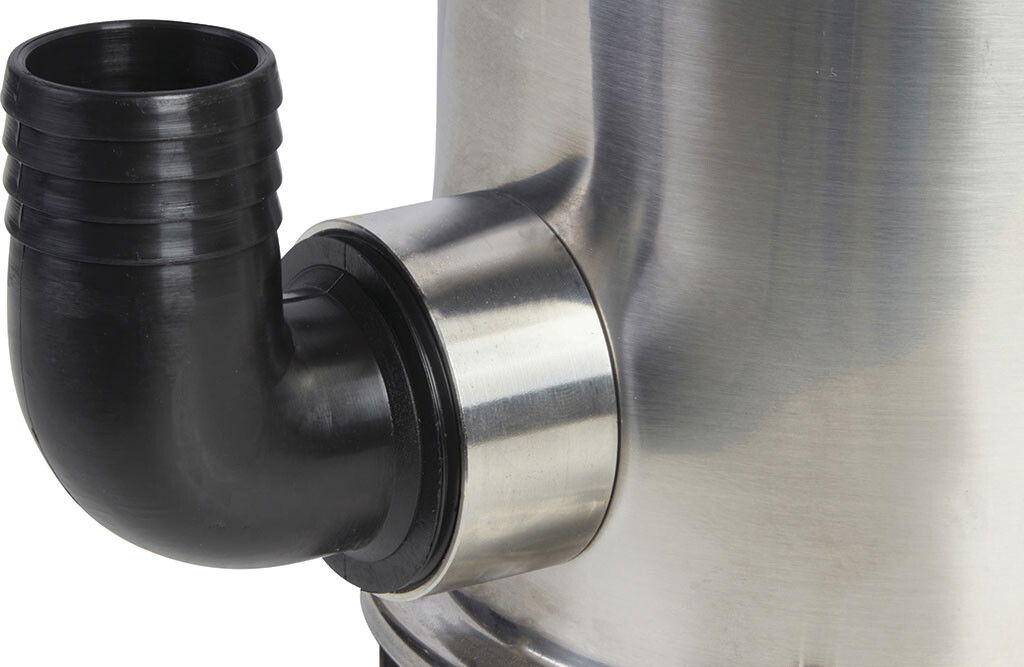 Tauchpumpe 230V 1000W aus Edelstahl, 298l/min