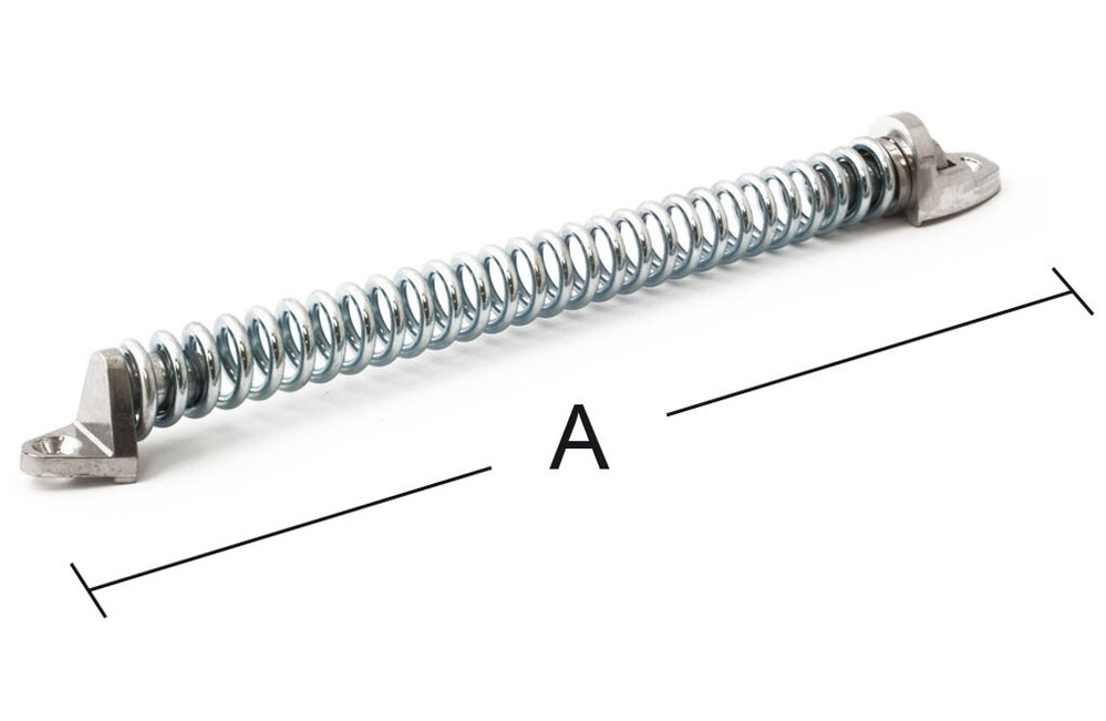 Türschließer, spiralförmig