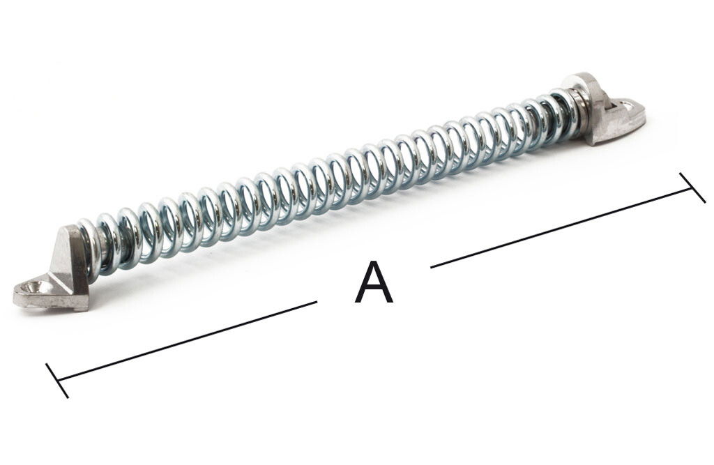 Türschließer, spiralförmig