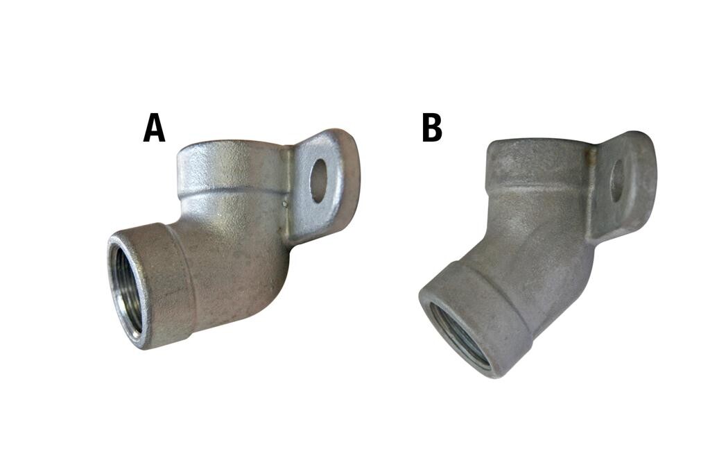 Wandwinkel, rostfrei