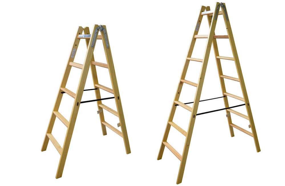 Wieners Leitern, Holz
